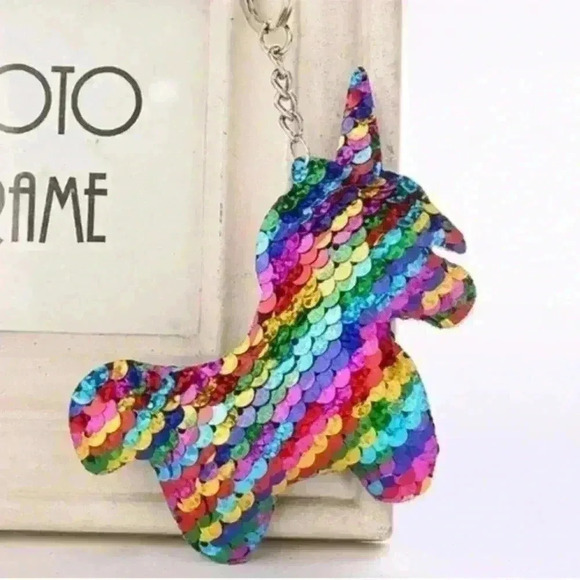 ⭐️ Cat And Unicorn Sequin Poms - Picture 4 of 5